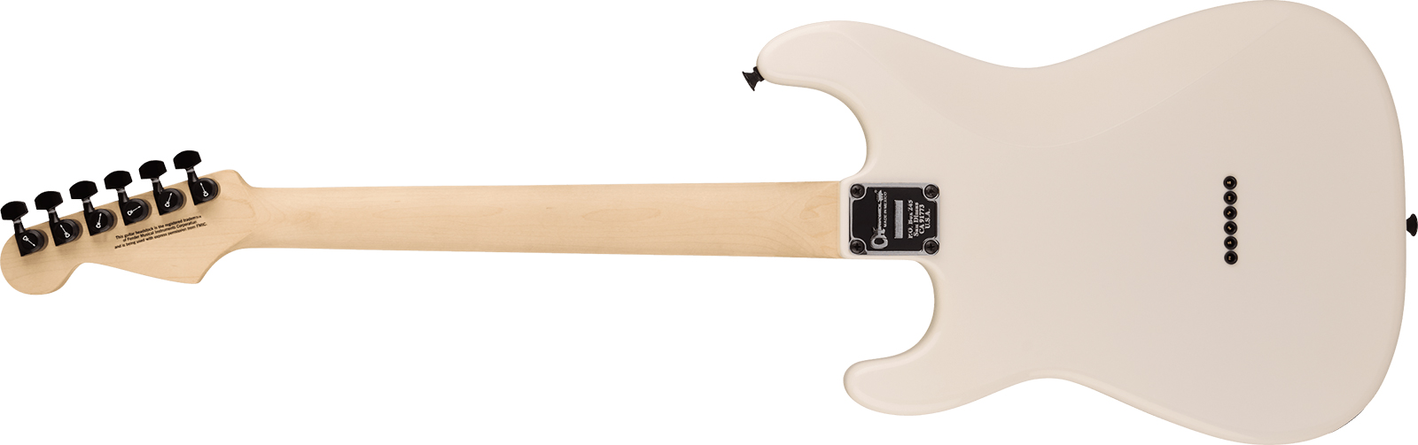 Charvel So-cal Style 1 Hh Ht Pro-mod 2h Ht Rw - Snow White - Guitarra eléctrica con forma de str. - Variation 1