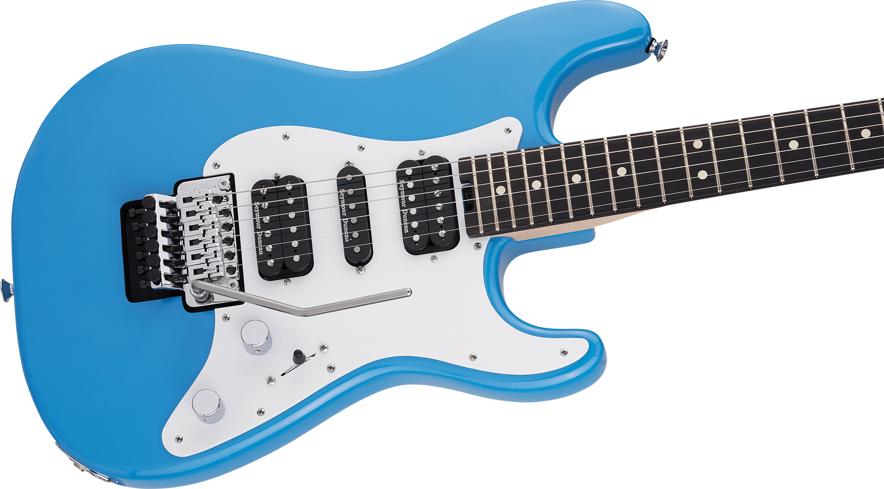 Charvel So-cal Style 1 Hsh Fr E Pro-mod Seymour Duncan Eb - Robbin's Egg Blue - Guitarra eléctrica con forma de str. - Variation 2