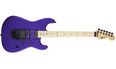 Charvel San Dimas Style 1 Hss Fr M Usa Select Dimarzio Fr Mn - Satin Plum - Guitarra eléctrica con forma de str. - Variation 1