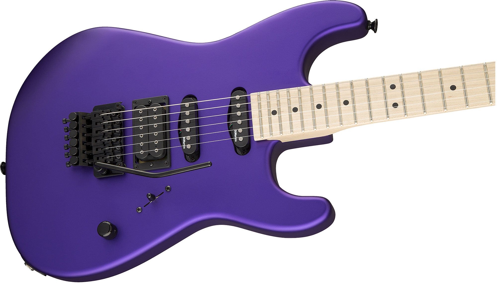 Charvel San Dimas Style 1 Hss Fr M Usa Select Dimarzio Fr Mn - Satin Plum - Guitarra eléctrica con forma de str. - Variation 3
