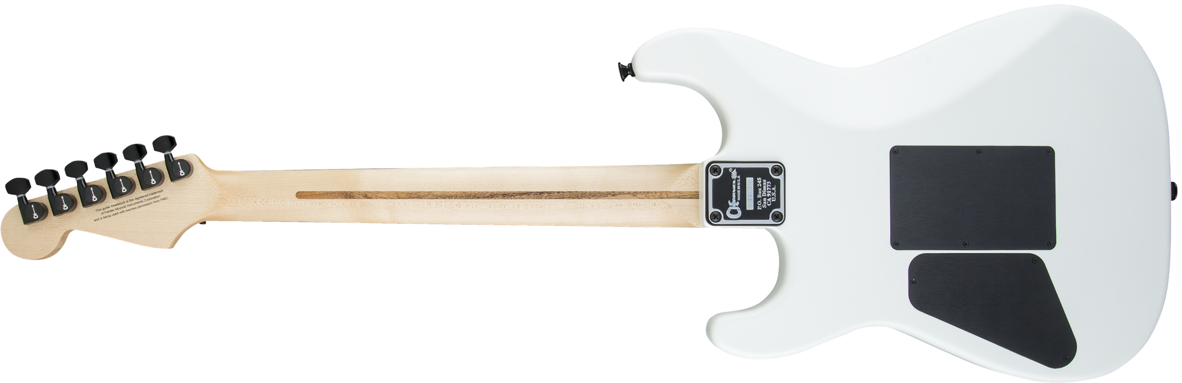 Charvel Usa Select San Dimas Style 1 Hss Fr Rw - Snow Blind Satin - Guitarra eléctrica con forma de str. - Variation 2