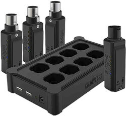 Telemando para luces Chauvet dj D-Fi XLR Pack (3 RX, 1 TX and 1 Multi Charger)