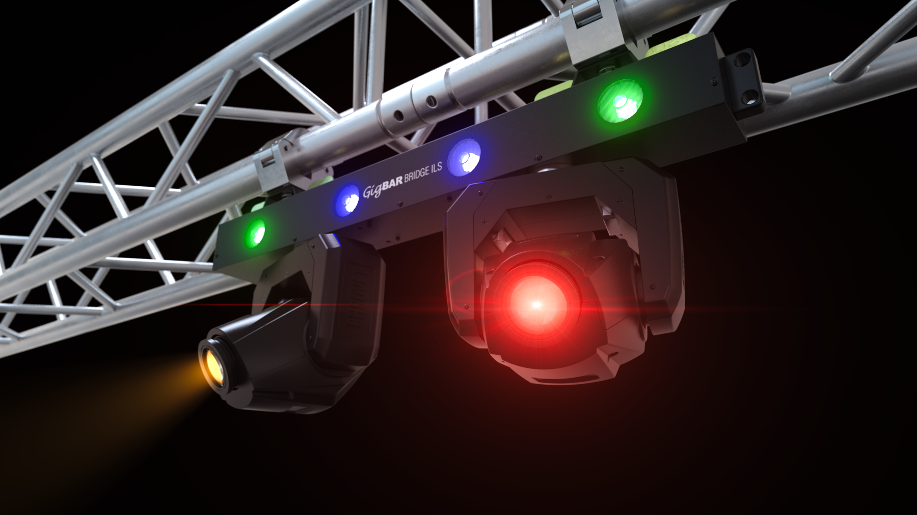 Chauvet Dj Gigbar Bridge Ils - Cabeza móvil Wash - Variation 7