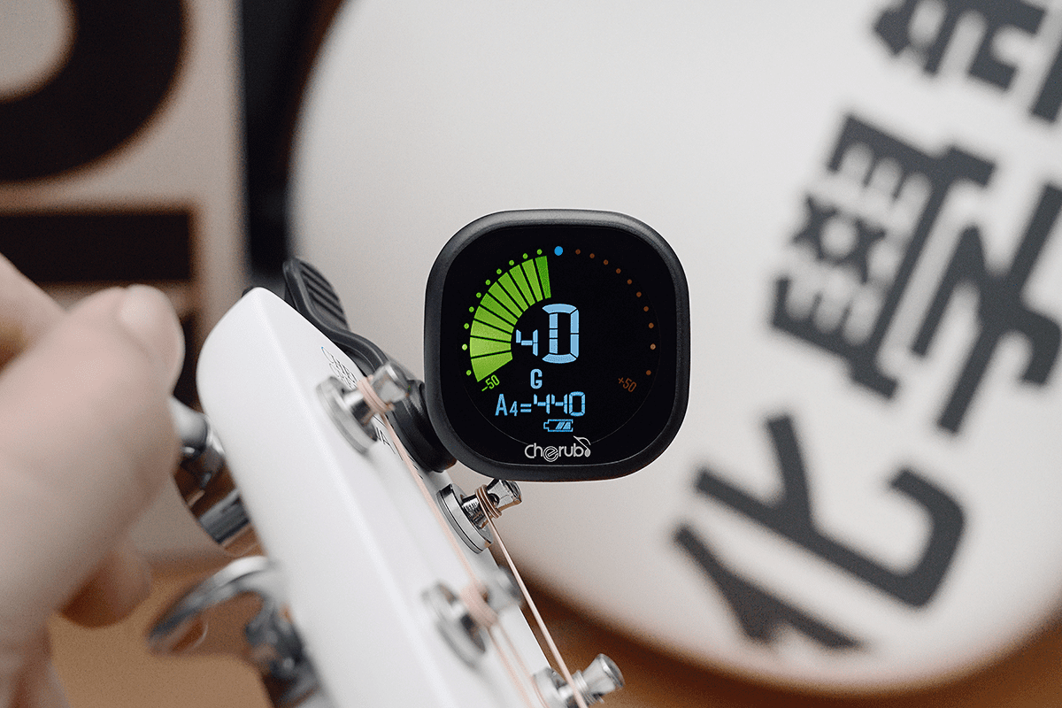 Cherub Wst-675-blk A Pince Ecran Lcd Auto Power-off - Afinador de guitarra - Variation 7