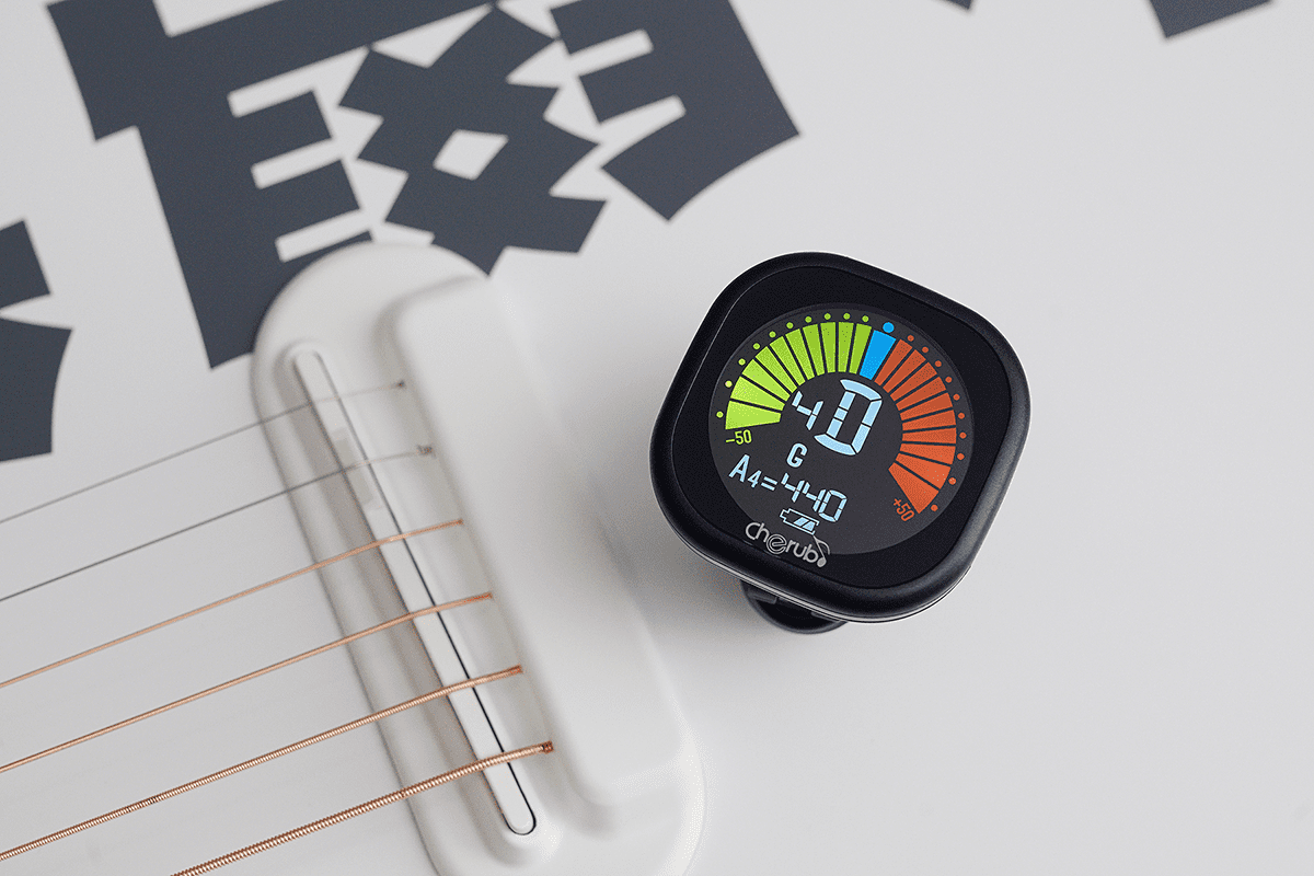 Cherub Wst-675-blk A Pince Ecran Lcd Auto Power-off - Afinador de guitarra - Variation 8