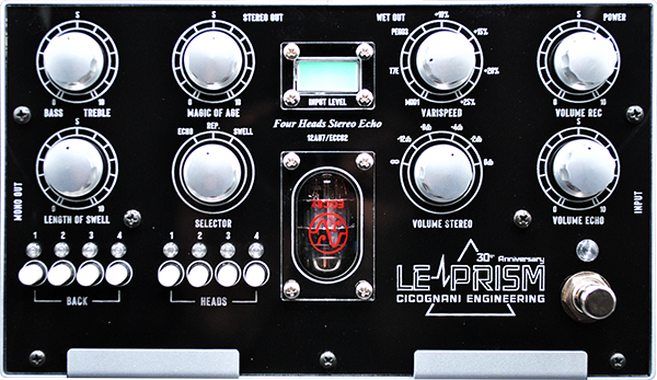 Cicognani Engineering Le Prism - Pedal de reverb / delay / eco - Main picture