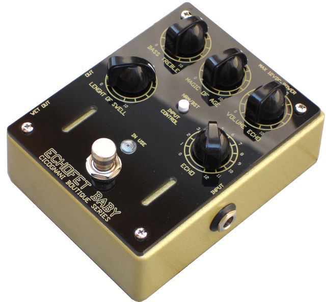 Cicognani Engineering Echofet Baby Boutique - Pedal de reverb / delay / eco - Variation 1