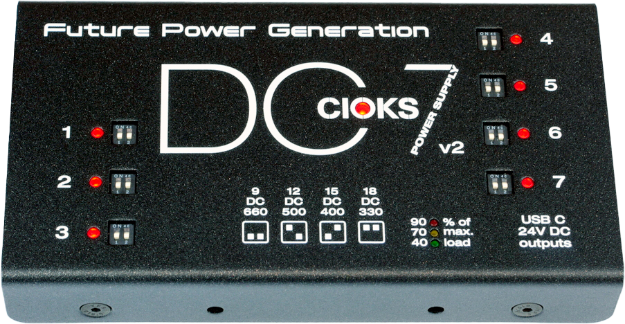 Cioks Dc7 V2 - Fuente de alimentación para pedale - Main picture
