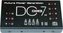 Fuente de alimentación para pedale Cioks DC7 V2
