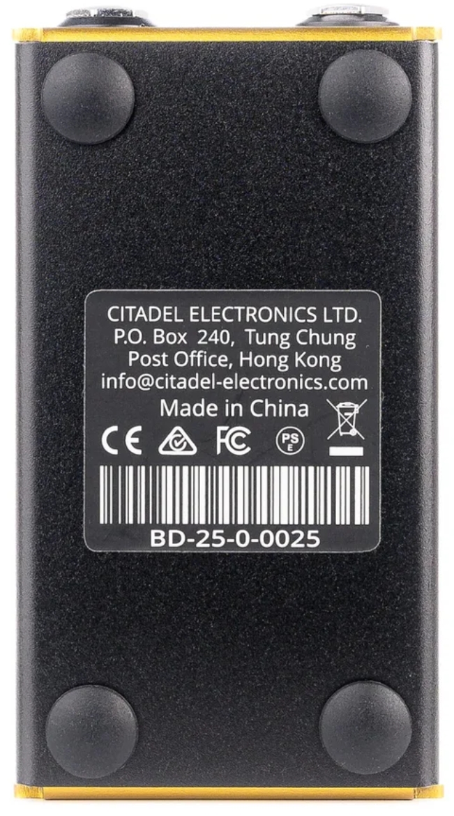 Citadel Electronics Ltd Bus Driver Analog Vca Compressor - Pedal compresor / sustain / noise gate - Variation 3