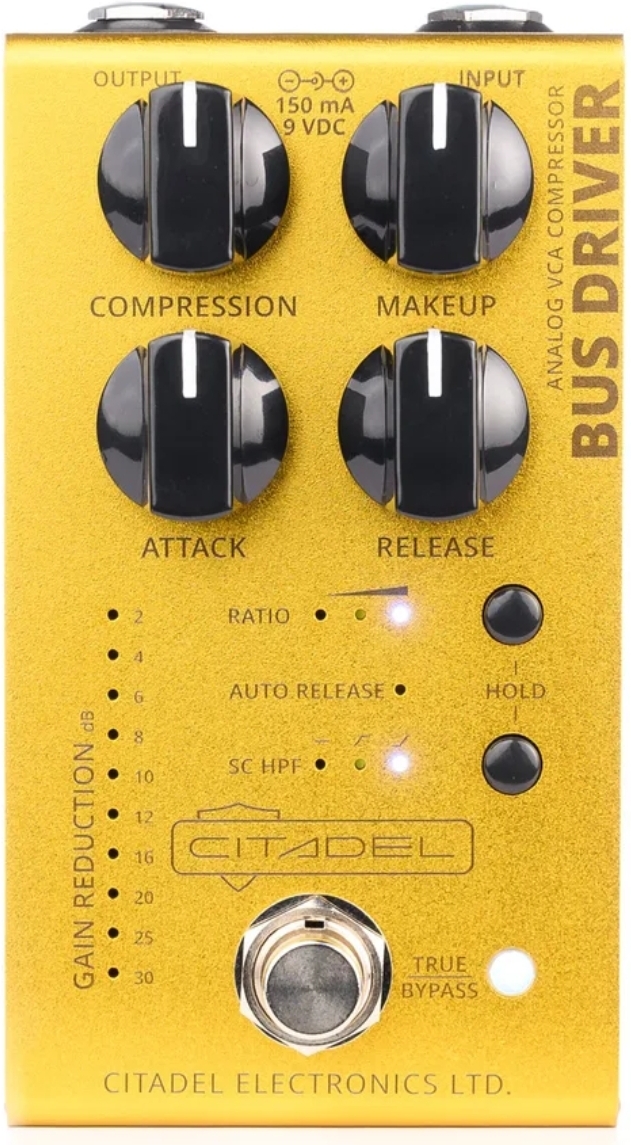 Citadel Electronics Ltd Bus Driver Analog Vca Compressor - Pedal compresor / sustain / noise gate - Main picture