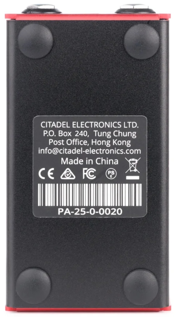 Citadel Electronics Ltd Particle Drive Overdrive - Pedal overdrive / distorsión / fuzz - Variation 3