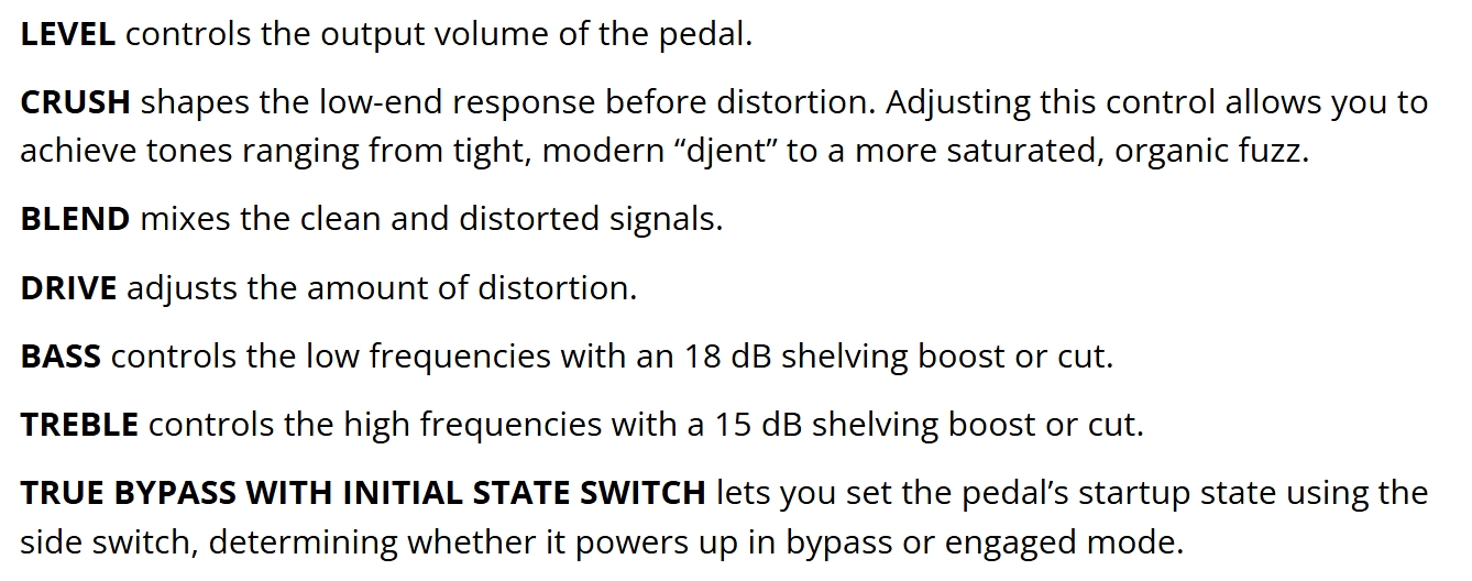 Citadel Electronics Ltd Plutonium Overdrive - Pedal overdrive / distorsión / fuzz - Variation 4