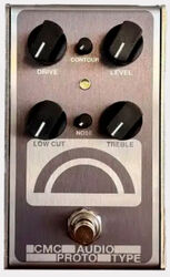 Pedal overdrive / distorsión / fuzz Cmc audio Proto Type V2 Bass Overdrive