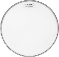 Parche para tom Code drumheads DNA CLEAR TOM - 13 pulgadas