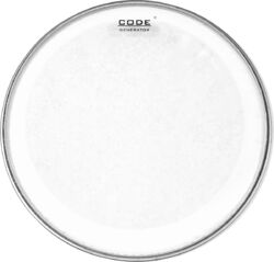 Parche para tom Code drumheads GENERATOR Transparente - 12 pulgadas