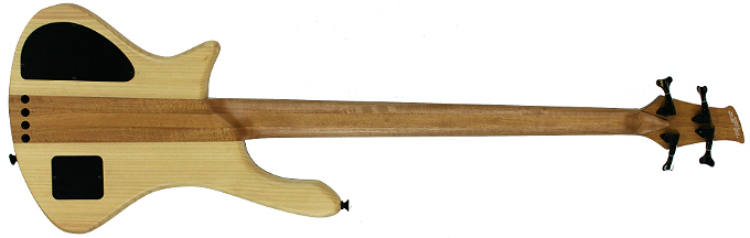Cole Clark Ccllb4-bl Llb Bass Active - Natural - Bajo eléctrico de cuerpo sólido - Variation 1