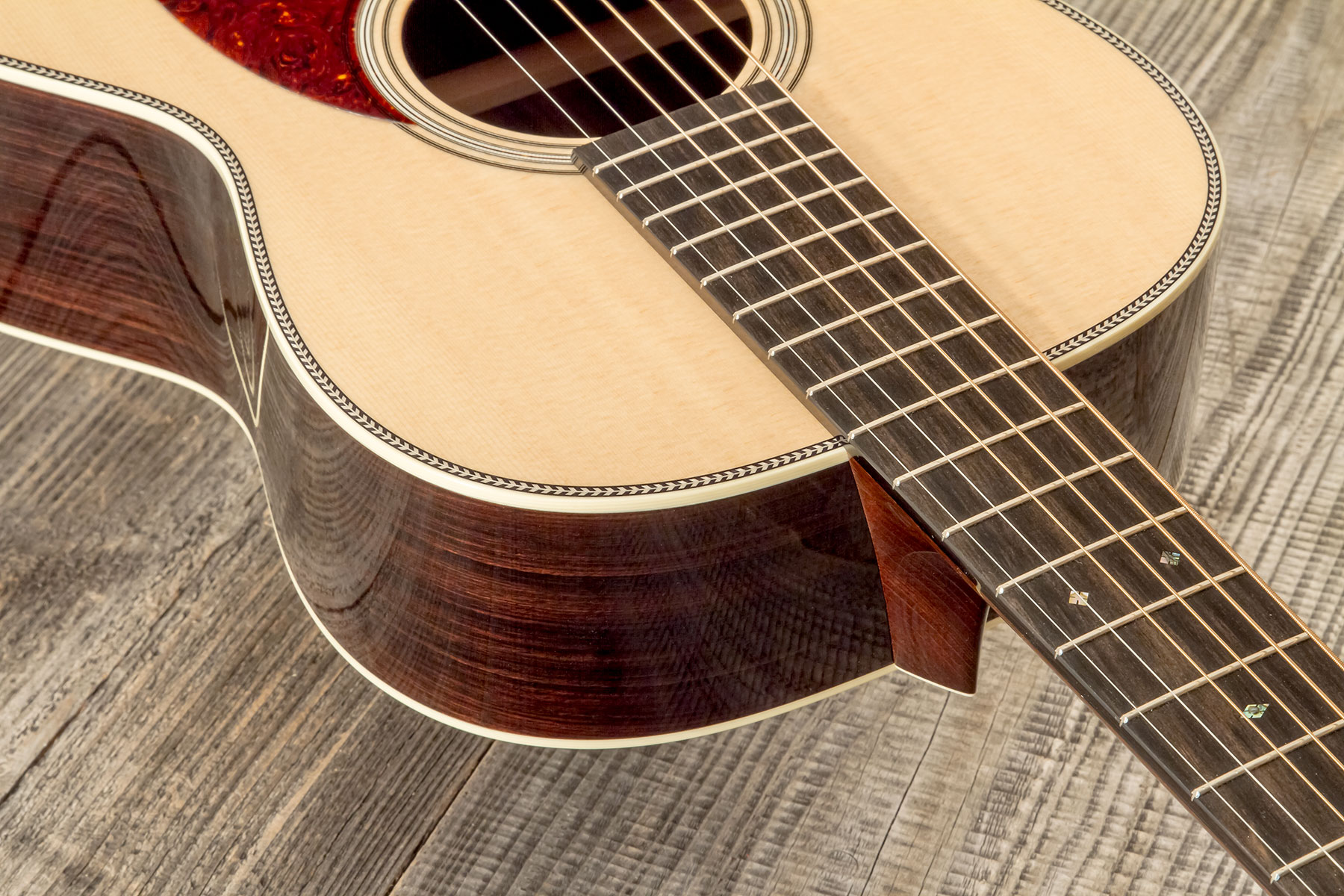 Collings 002h 12-fret Epicea Palissandre Eb #34811 - Natural High Gloss - Guitarra folk - Variation 4