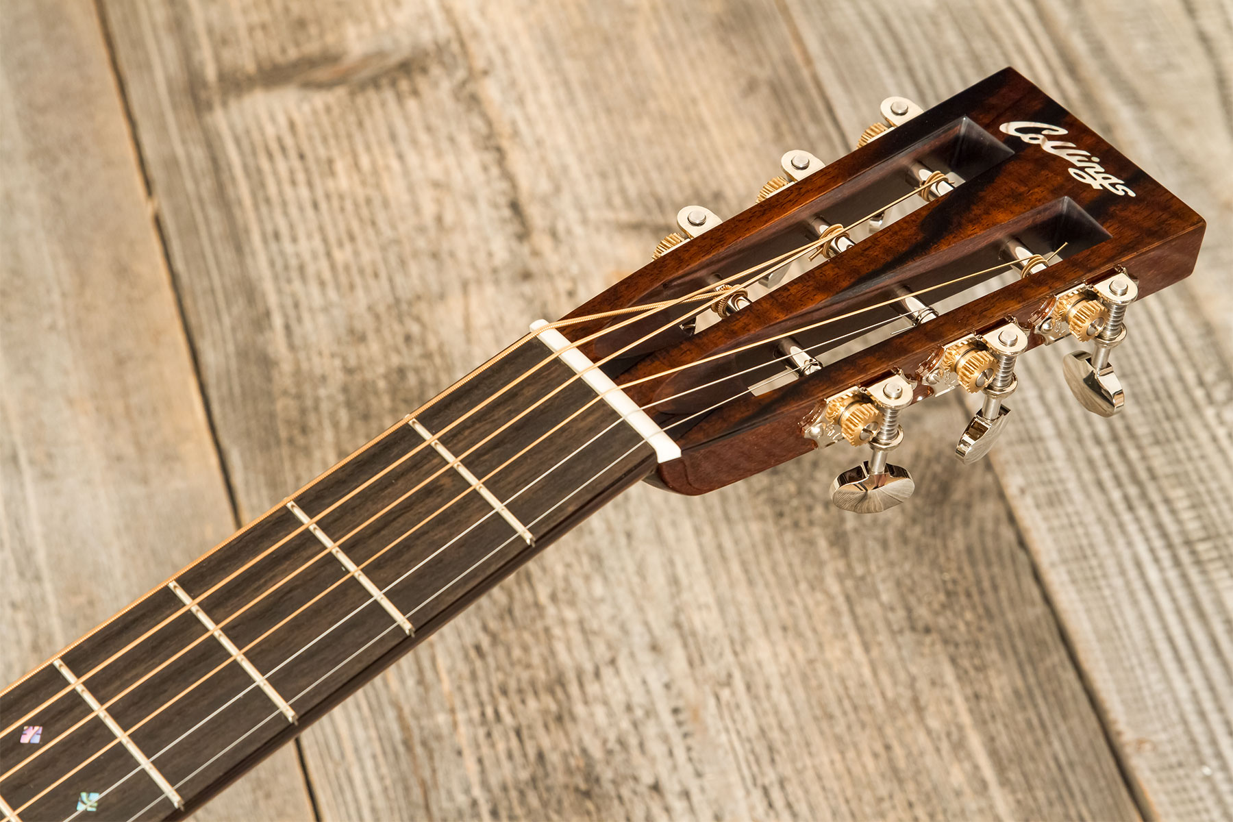 Collings 002h 12-fret Epicea Palissandre Eb #34811 - Natural High Gloss - Guitarra folk - Variation 7