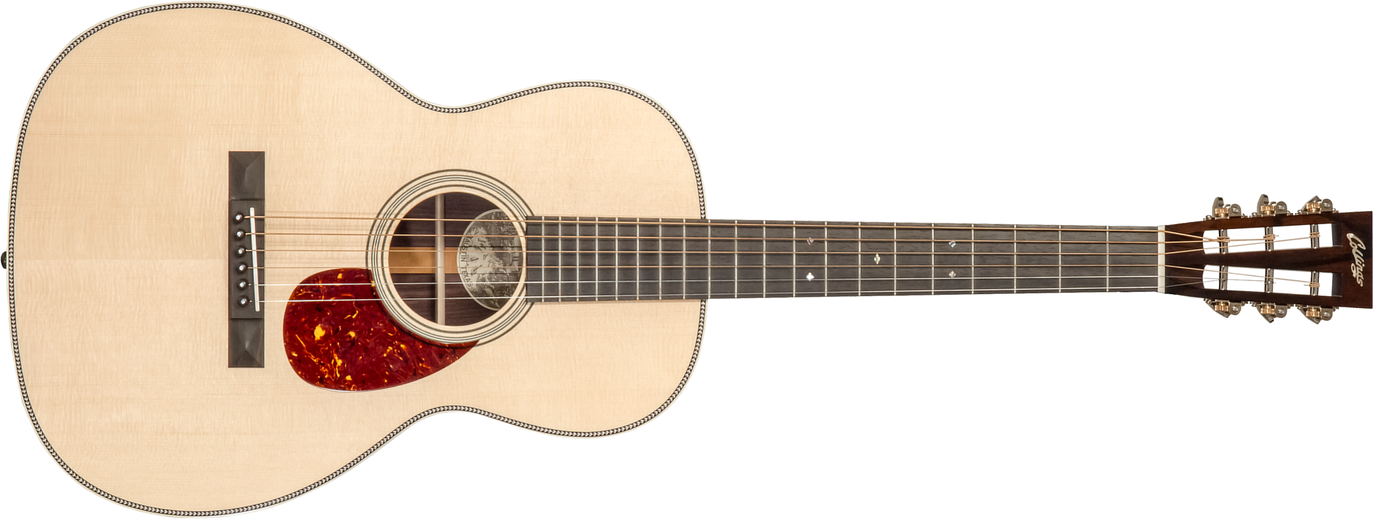 Collings 002h 12-fret Epicea Palissandre Eb #33752 - Natural High Gloss - Guitarra acústica & electro - Main picture