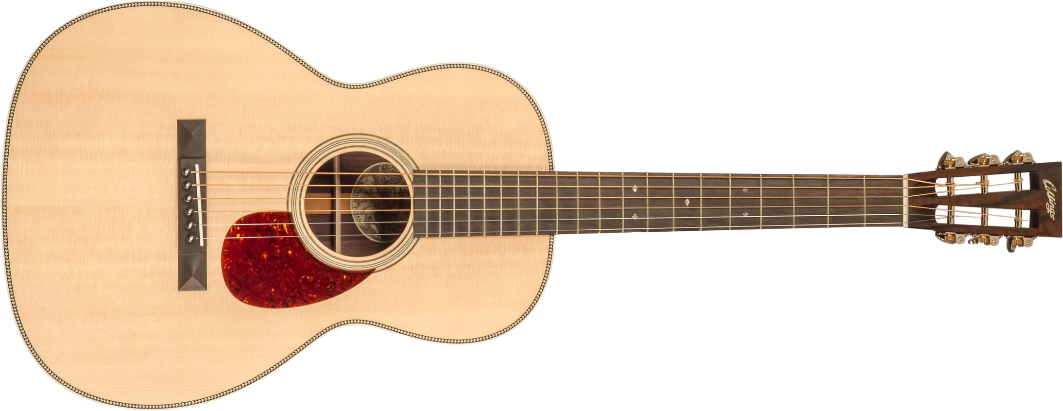 Collings 002h 12-fret Epicea Palissandre Eb #34811 - Natural High Gloss - Guitarra folk - Main picture