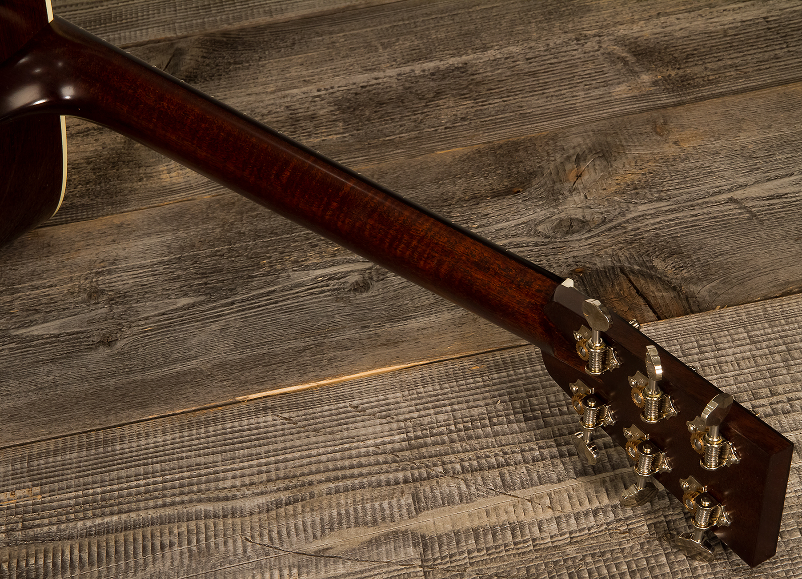 Collings D2h Custom Dreadnought Epicea Wenge Eb Satin Neck Dalmatian Pickguard #32391 - Natural Aged Toner - Guitarra acústica & electro - Variation 3