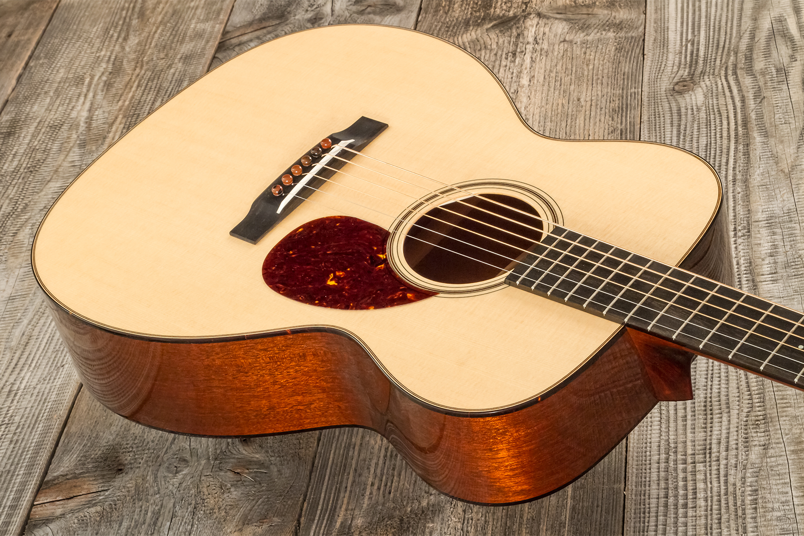 Collings Om1t Traditional Orchestra Model Epicea Acajou Eb #35214 - Natural High Gloss - Guitarra folk - Variation 2