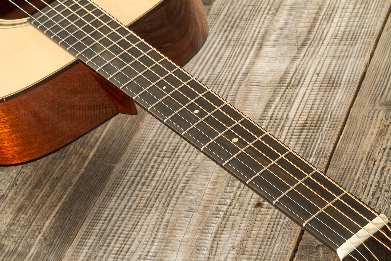 Collings Om1t Traditional Orchestra Model Epicea Acajou Eb #35214 - Natural High Gloss - Guitarra folk - Variation 5