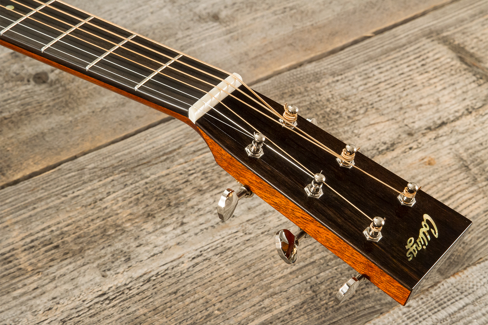Collings Om1t Traditional Orchestra Model Epicea Acajou Eb #35214 - Natural High Gloss - Guitarra folk - Variation 6