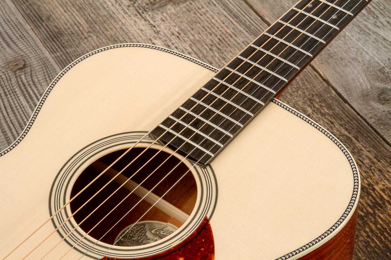 Collings Om2h Custom Orchestra Model Epicea Engelmann Cocobolo Eb #34448 - Natural - Guitarra folk - Variation 3
