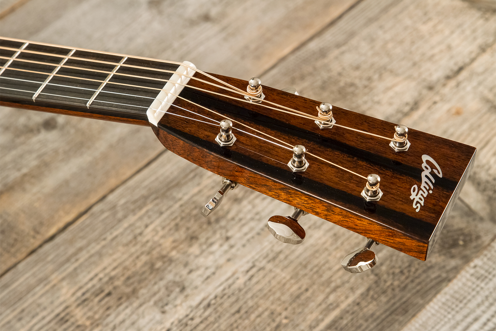 Collings Om2h Standard Orchestra Model Epicea Palissandre Eb #35207 - Natural High Gloss - Guitarra folk - Variation 6
