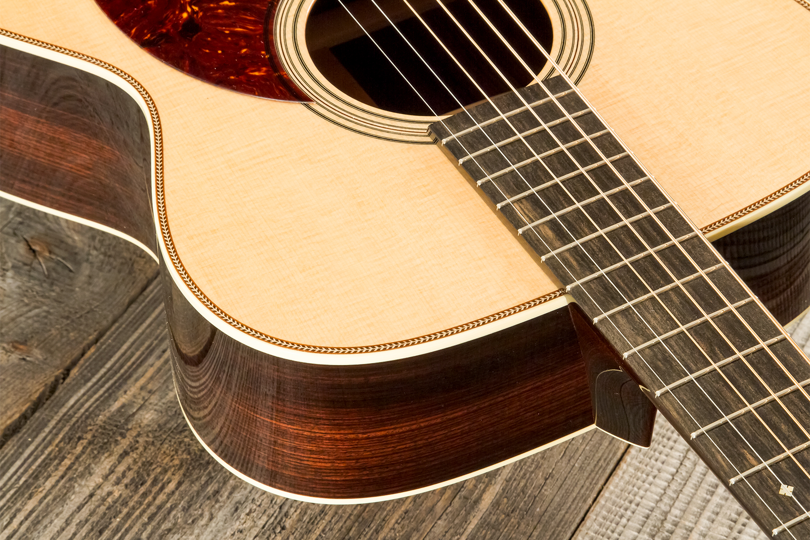 Collings Om2h T Traditional Orchestra Model Epicea Palissandre Eb #35208 - Natural High Gloss - Guitarra folk - Variation 4