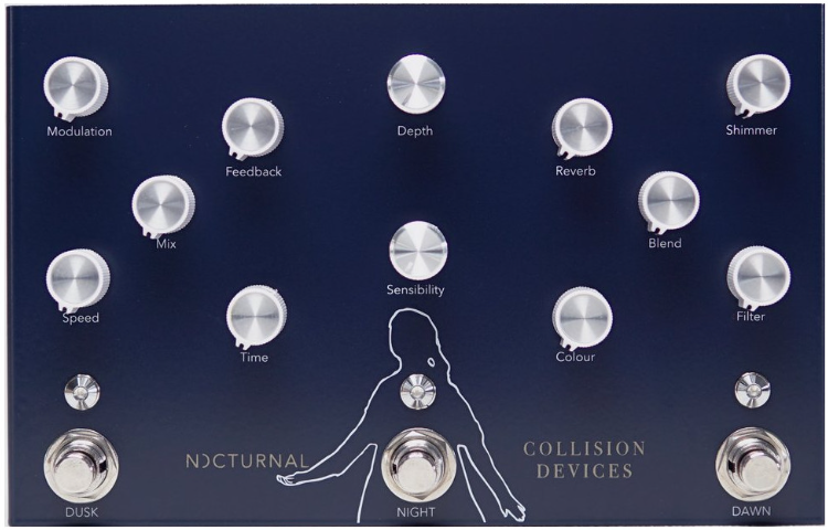 Collision Devices Nocturnal Reverb Shimmer - Pedal de reverb / delay / eco - Main picture