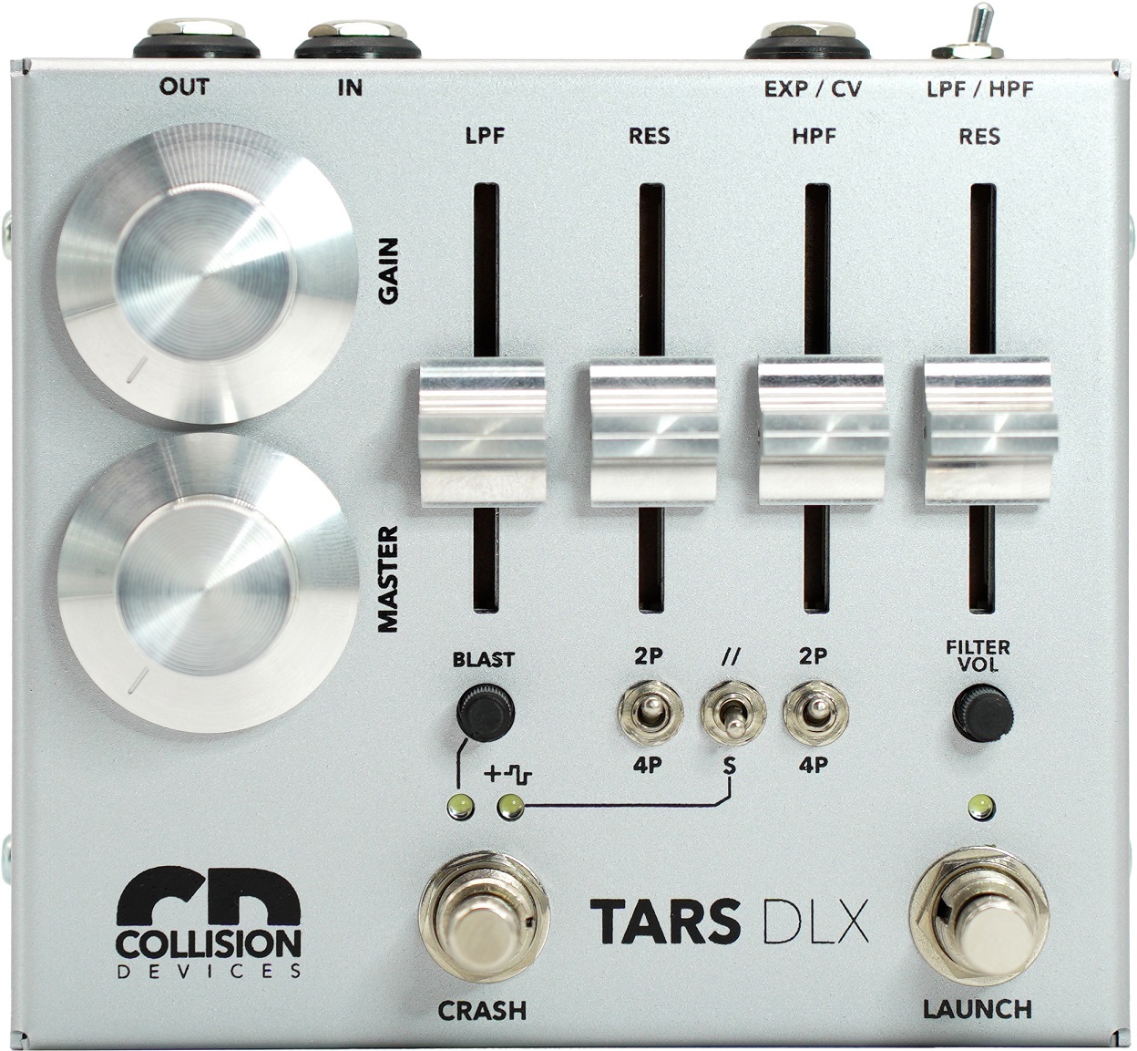 Collision Devices Tars Deluxe - Pedal overdrive / distorsión / fuzz - Main picture