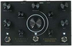 Pedalera multiefectos para guitarra eléctrica Collision devices Black Hole Symmetry Delay Reverb Fuzz