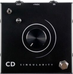 Pedal overdrive / distorsión / fuzz Collision devices Singularity Black