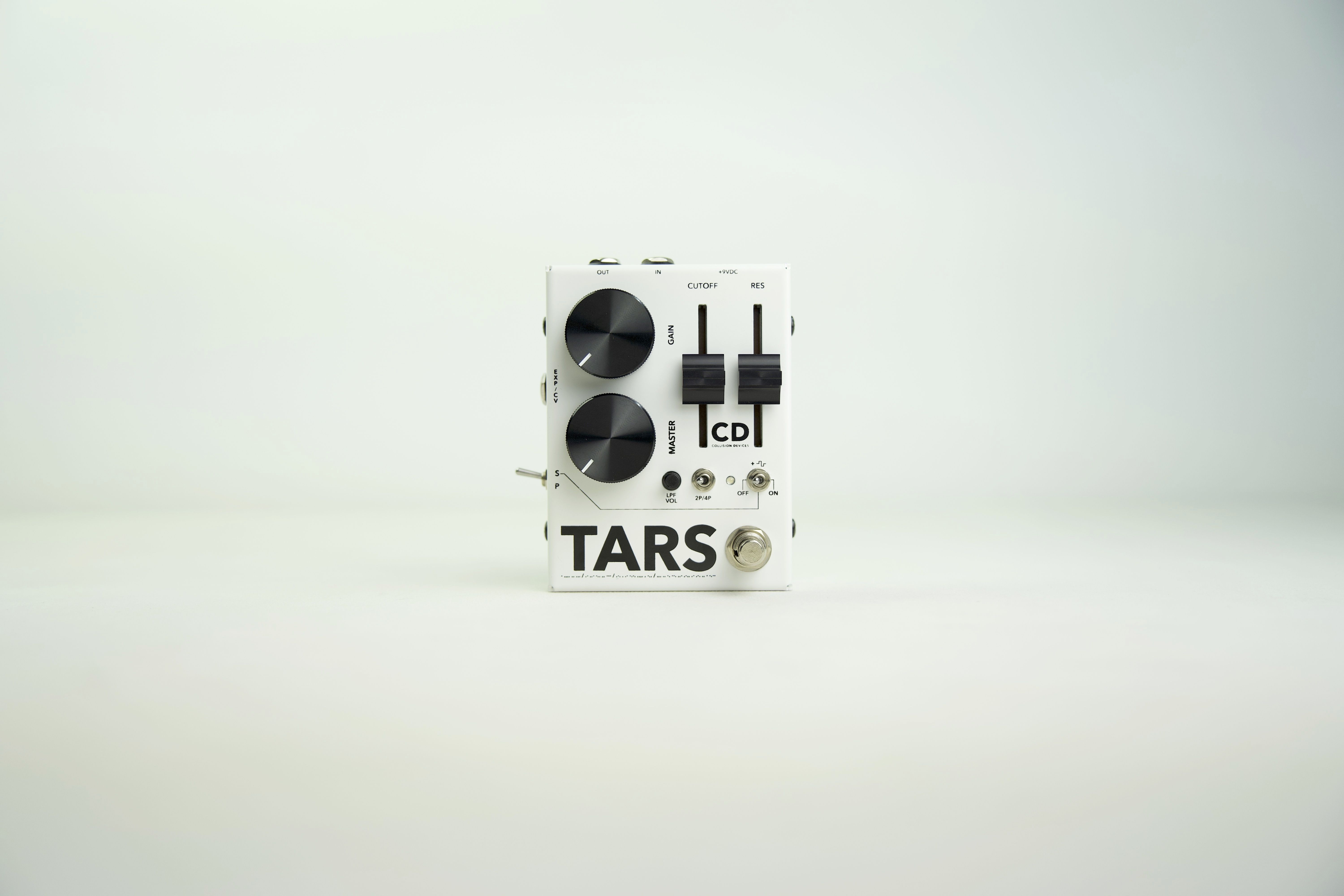 Collision Devices Tars Synth Fuzz Black On White - Pedal overdrive / distorsión / fuzz - Variation 1