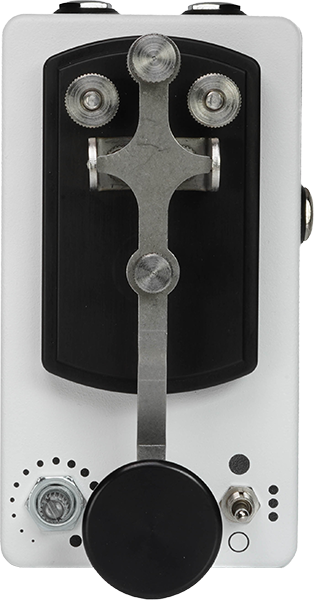 Coppersound Telegraph V2 Alpine White - Pedal de volumen / booster / expresión - Main picture