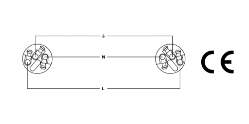 Cordial Cfca1.5fcb Powercon - 1,5m - Cable - Variation 2