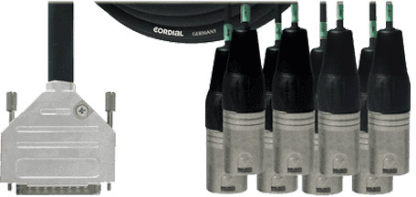 Cordial Cfd 1.5dmt Pour Tascam - Cable multipolar - Main picture