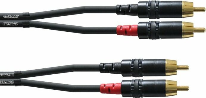 Cordial Cfu6cc 2xrca / 2xrca - 6m - Cable - Main picture