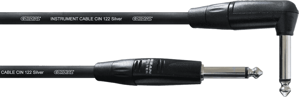 Cordial Jack 6.35mm Cii3pr Droit Coude 3m - Cable - Main picture
