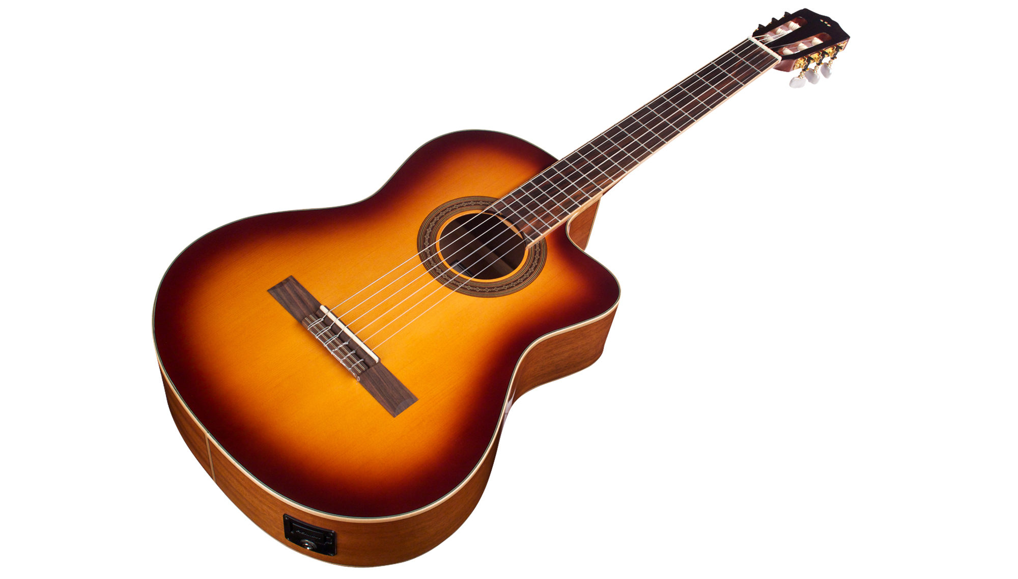 Cordoba C5-ce Iberia Cw Cedre Acajou Rw +housse - Sunburst - Guitarra clásica 4/4 - Variation 3