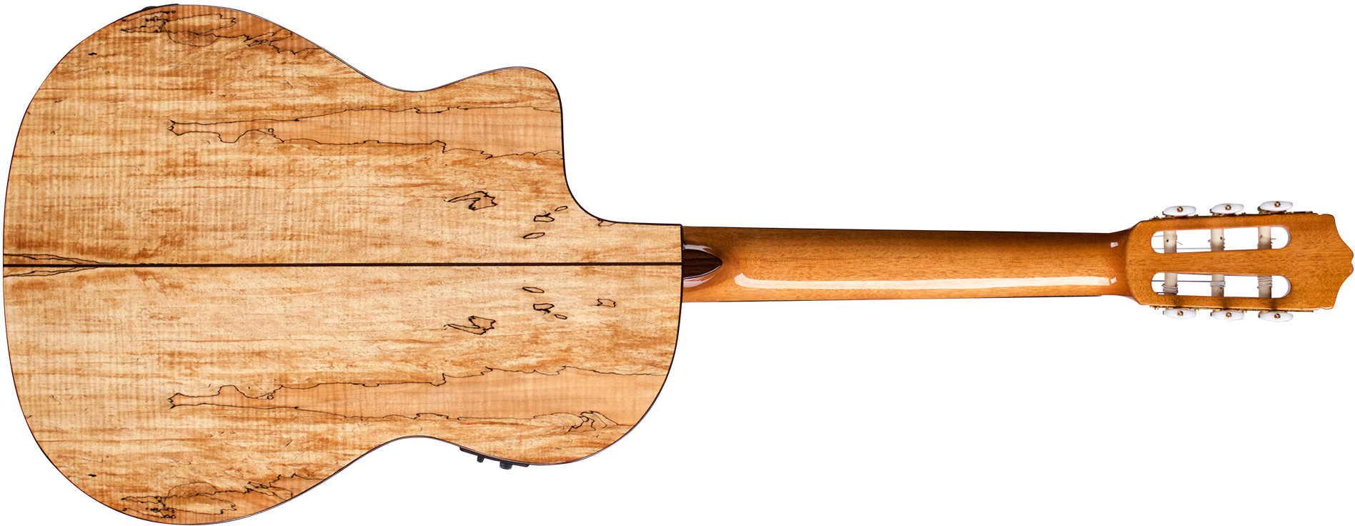 Cordoba C5 Cet Spalted Maple Limited Thinbody Cw Epicea Erable Pf - Natural - Guitarra clásica 4/4 - Variation 1