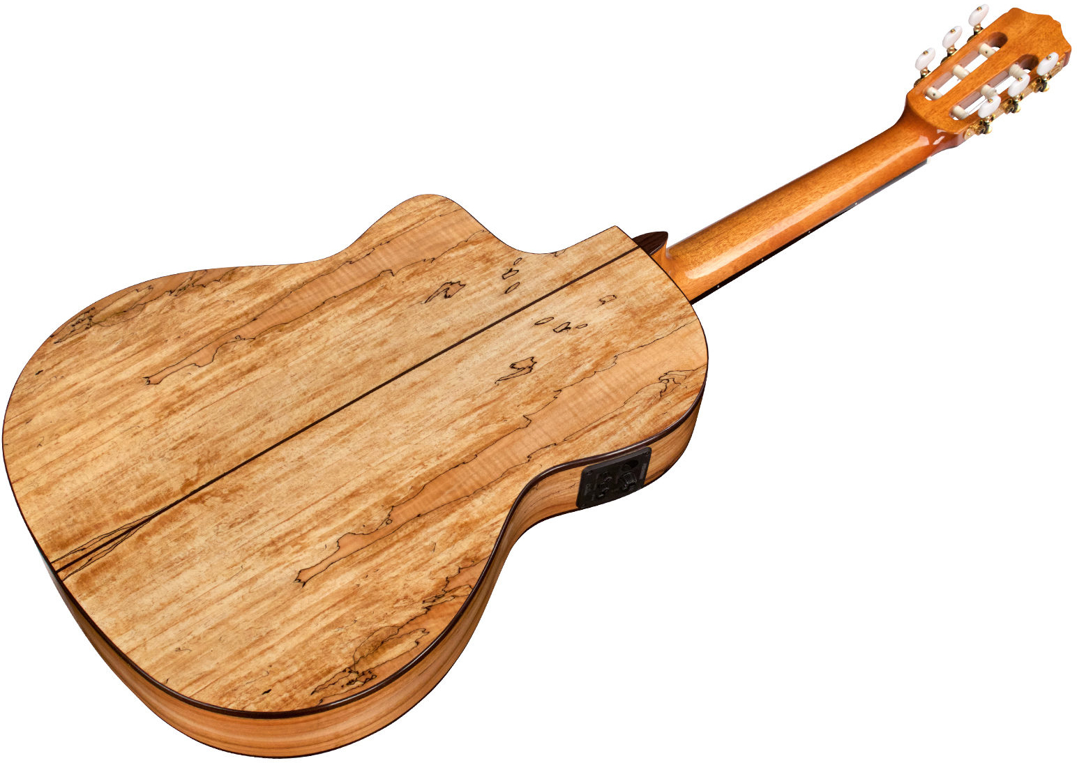 Cordoba C5 Cet Spalted Maple Limited Thinbody Cw Epicea Erable Pf - Natural - Guitarra clásica 4/4 - Variation 3