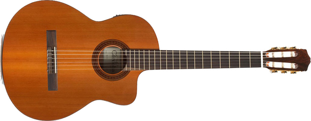 Cordoba C5-cet Iberia 4/4 Thinline Cw Cedre Acajou Rw - Natural - Guitarra clásica 4/4 - Main picture