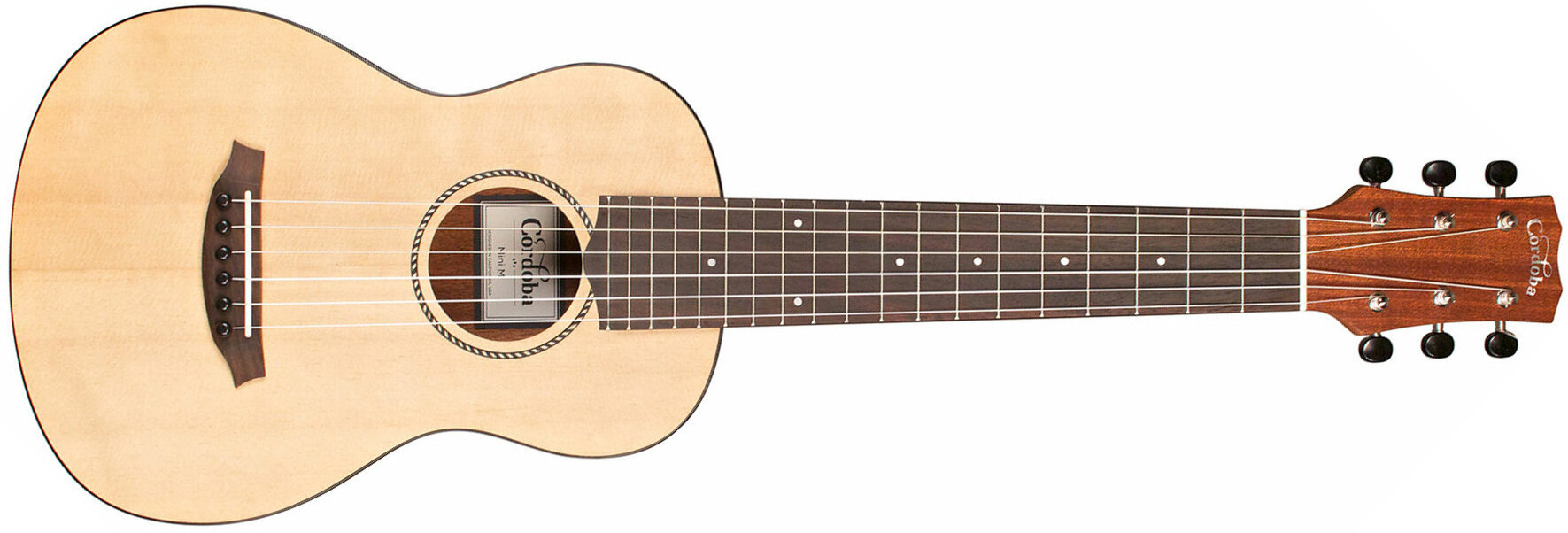 Cordoba Mini M Epicea Acajou Rw +housse - Natural - Guitarra clásica 3/4 - Main picture