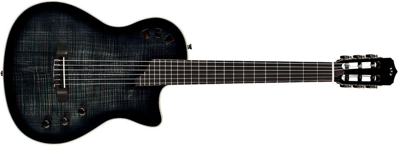Cordoba Stage Cw Epicea Acajou Eb - Black Burst - Guitarra clásica 4/4 - Main picture