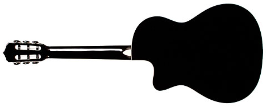 Cordoba Fusion 5 4/4 Cw Epicea Acajou Pf - Jet Black - Guitarra clásica 4/4 - Variation 1