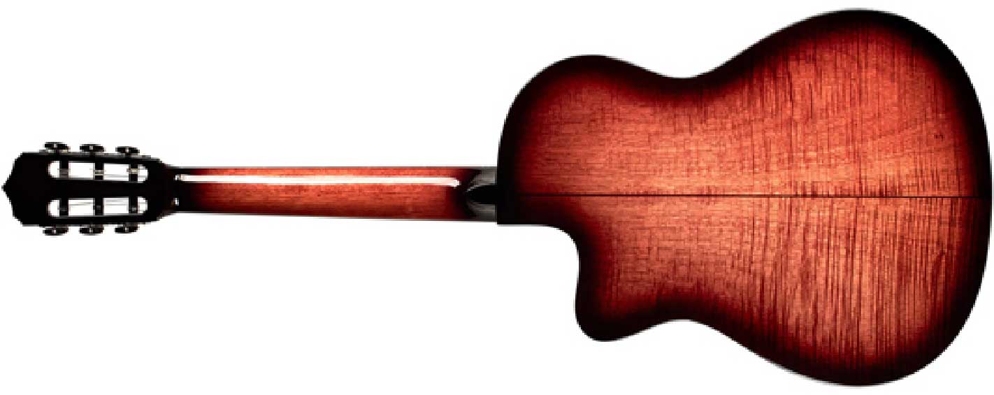Cordoba Fusion 5 4/4 Cw Epicea Acajou Pf - Edge Burst - Guitarra clásica 4/4 - Variation 1